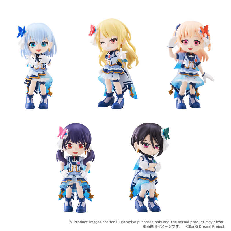 뱅드림! 굿즈 (BanG Dream!) 부시로드 PalVerse 피규어 Morfonica 세트 (1BOX=6개입) (특전포함) 상세 이미지 2