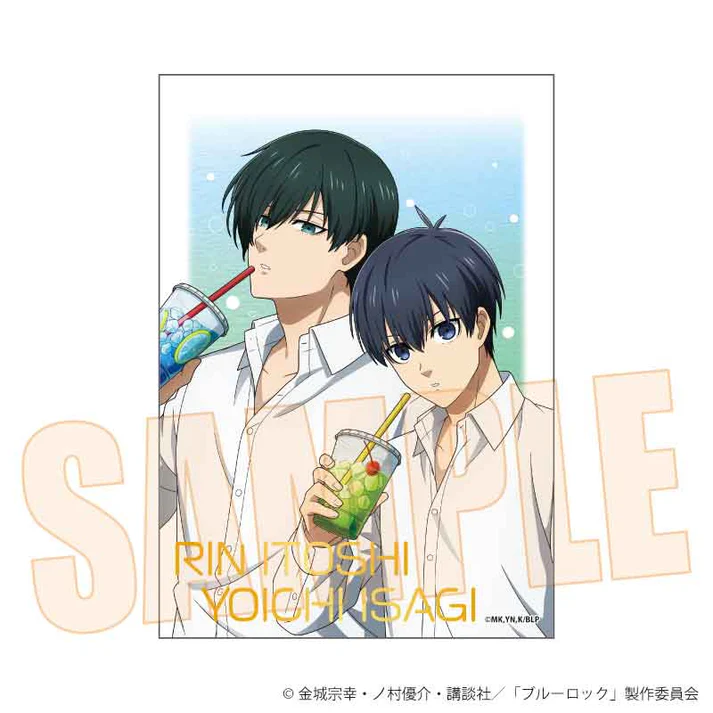 블루록 굿즈 트레이딩 박 가공 브로마이드 랜덤 단품 상세 이미지 2