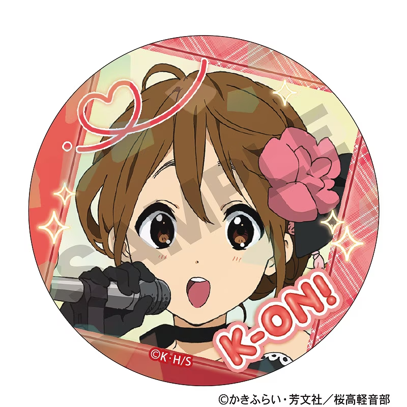 K-ON! 케이온 굿즈 트레이딩 홀로그램 캔뱃지 랜덤 단품 상세 이미지 1