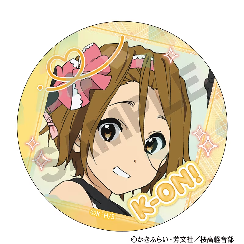 K-ON! 케이온 굿즈 트레이딩 홀로그램 캔뱃지 랜덤 단품 상세 이미지 3