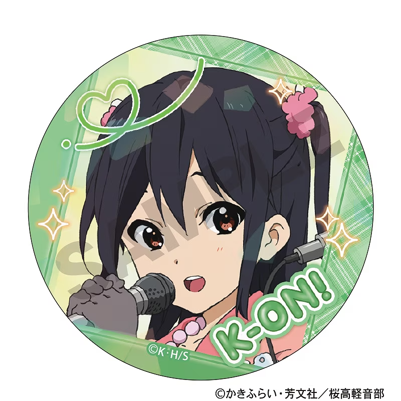 K-ON! 케이온 굿즈 트레이딩 홀로그램 캔뱃지 랜덤 단품 상세 이미지 5