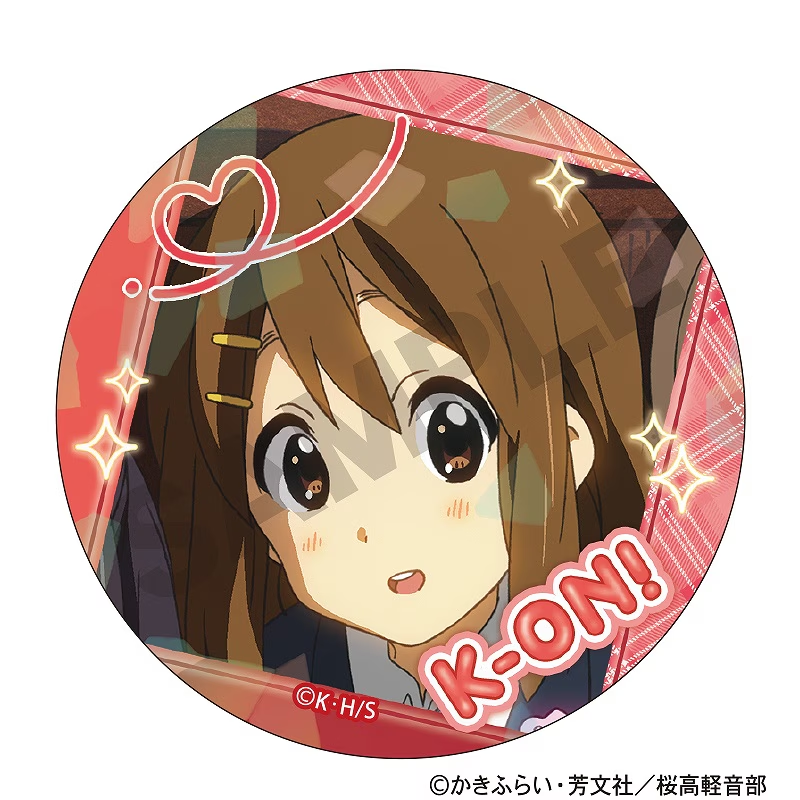 K-ON! 케이온 굿즈 트레이딩 홀로그램 캔뱃지 랜덤 단품 상세 이미지 6
