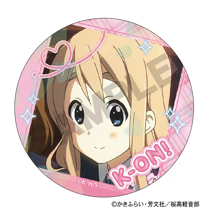 K-ON! 케이온 굿즈 트레이딩 홀로그램 캔뱃지 랜덤 단품 상세 이미지 9