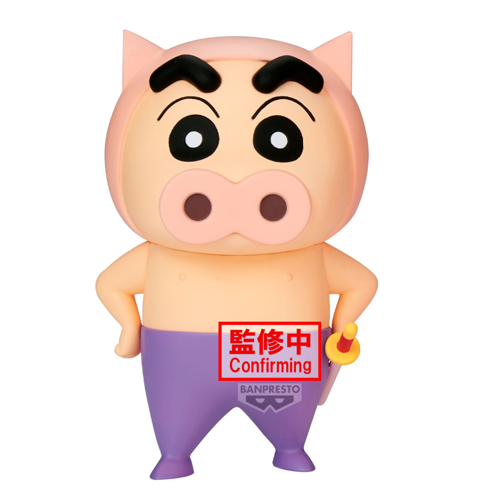 짱구는 못말려 굿즈 반프레스토 코스프레 신짱 피규어 ~부리부리자에몽 짱구와 와니야마상 짱구~ (B: 와니야마상 짱구)