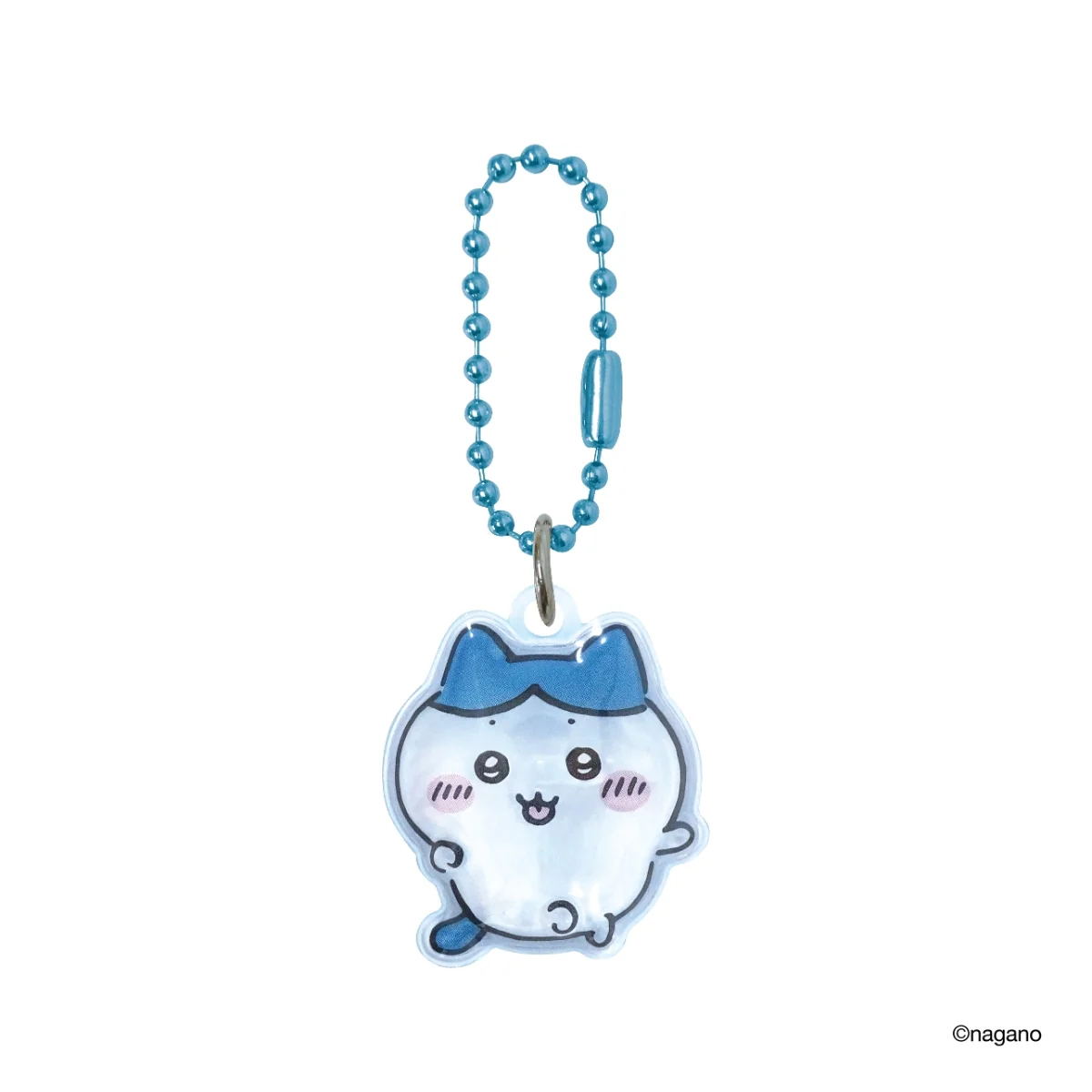 치이카와 굿즈 PVC·에폭시·아크릴 수지 푹신 입체 쁘띠 볼체인 키링 하치와레 (재판)