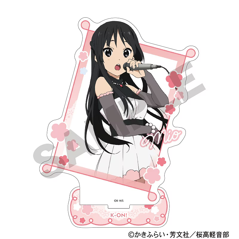 K-ON! 케이온 굿즈 CRUX bloom 액자형 아크릴 스탠드 아키야마 미오