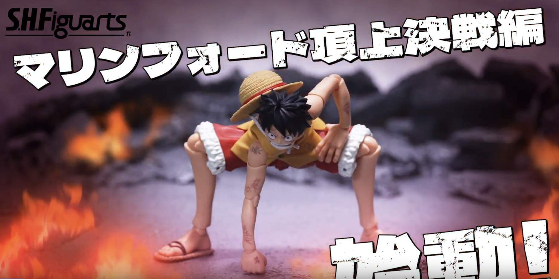[반다이] S.H.Figuarts 원피스 시리즈「마린포드 정상 결전」시동!