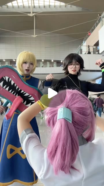 오탁진 on Instagram: "인터뷰 중인 헌띠헌띠 친구들🤳🏻 #헌터x헌터 #서코 #코스프레 #hunterxhunter #cosplay"