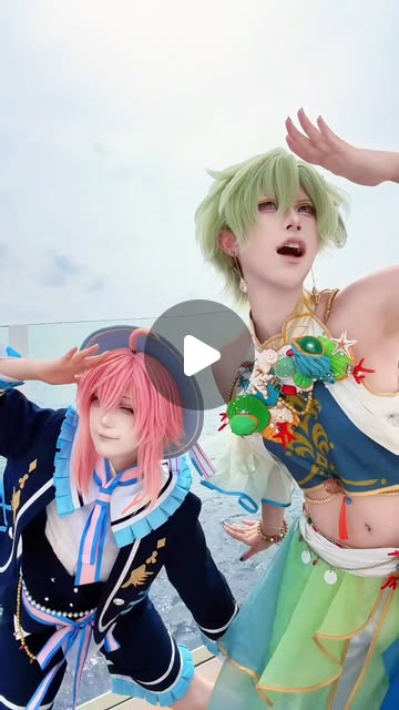 Ribo on Instagram: "天氣不是很好呢？！ #あんスタ #コスプレ #ensemblestars #巴日和 #姫宮桃李  姫宮 @jjjjudy_z  巴日和 @ribo_hhsoup"