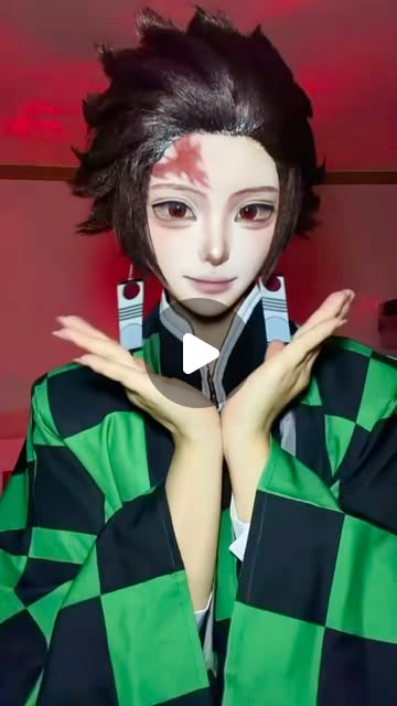 결 on Instagram: "공식 추남 #鬼滅の刃 #demonslayercosplay #tanjiro #cosplay #コスプレ"